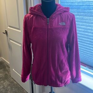 Pink the north face jacket